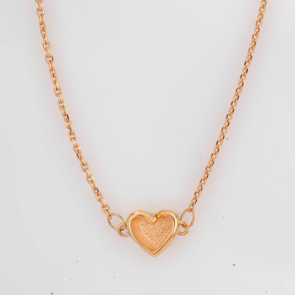 Колье из красного золота 585 пробы