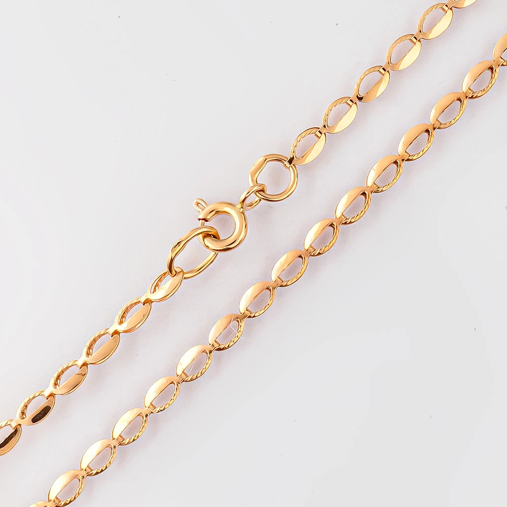 Колье из красного золота 585 пробы