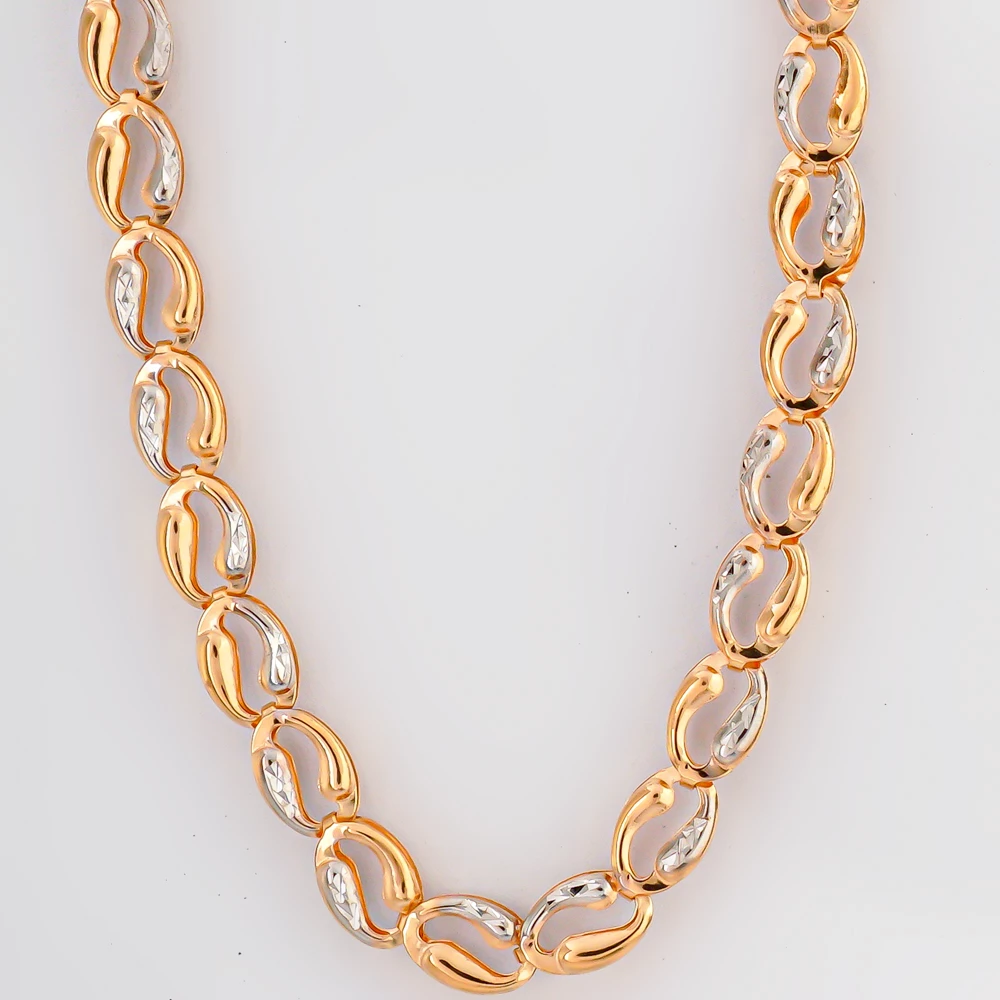 Колье из красного золота 585 пробы