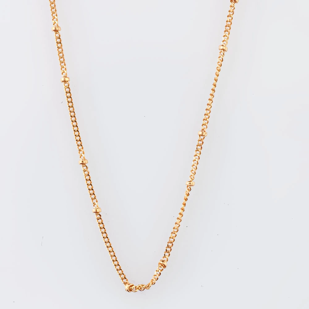 Колье из красного золота 585 пробы