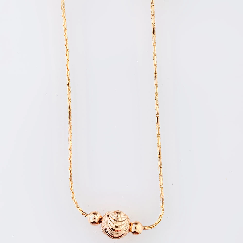 Колье из красного золота 585 пробы