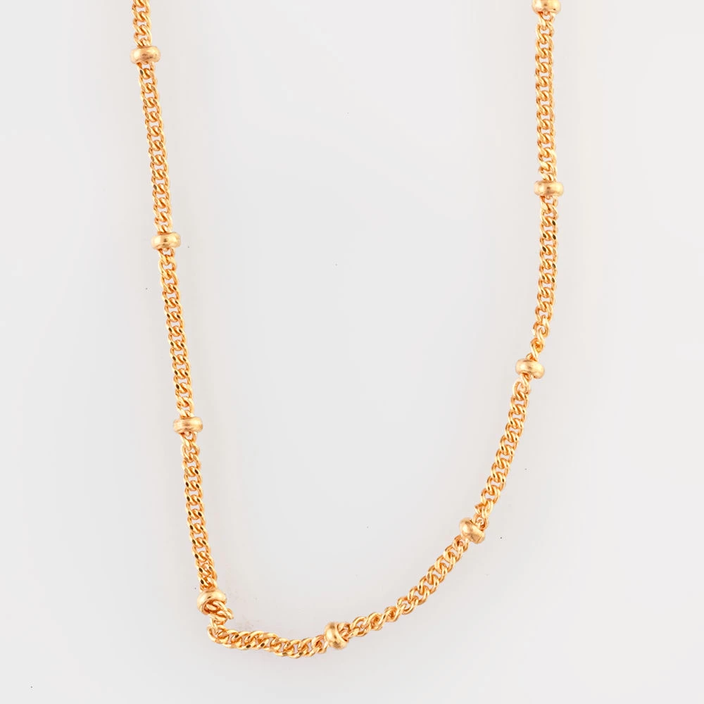 Колье из красного золота 585 пробы