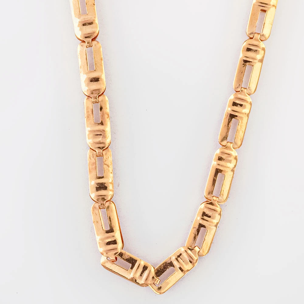 Колье из красного золота 585 пробы