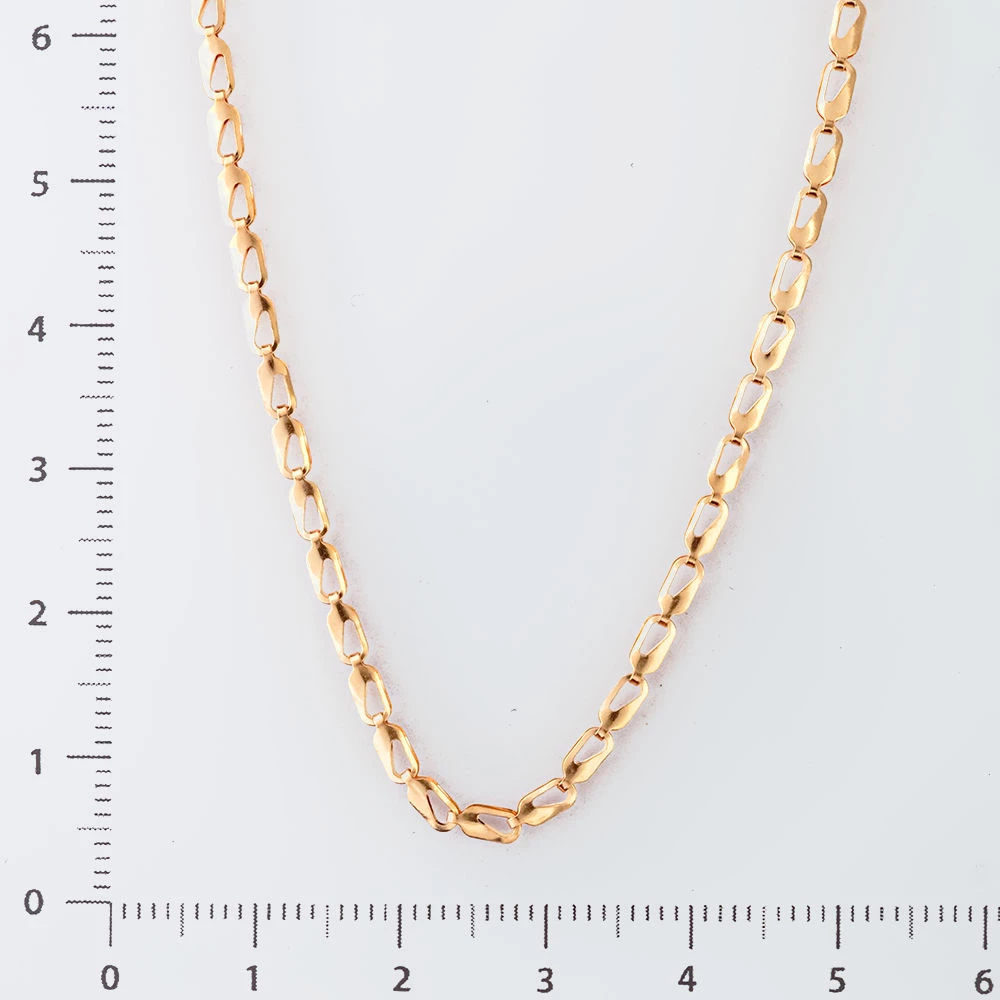 Колье из красного золота 585 пробы