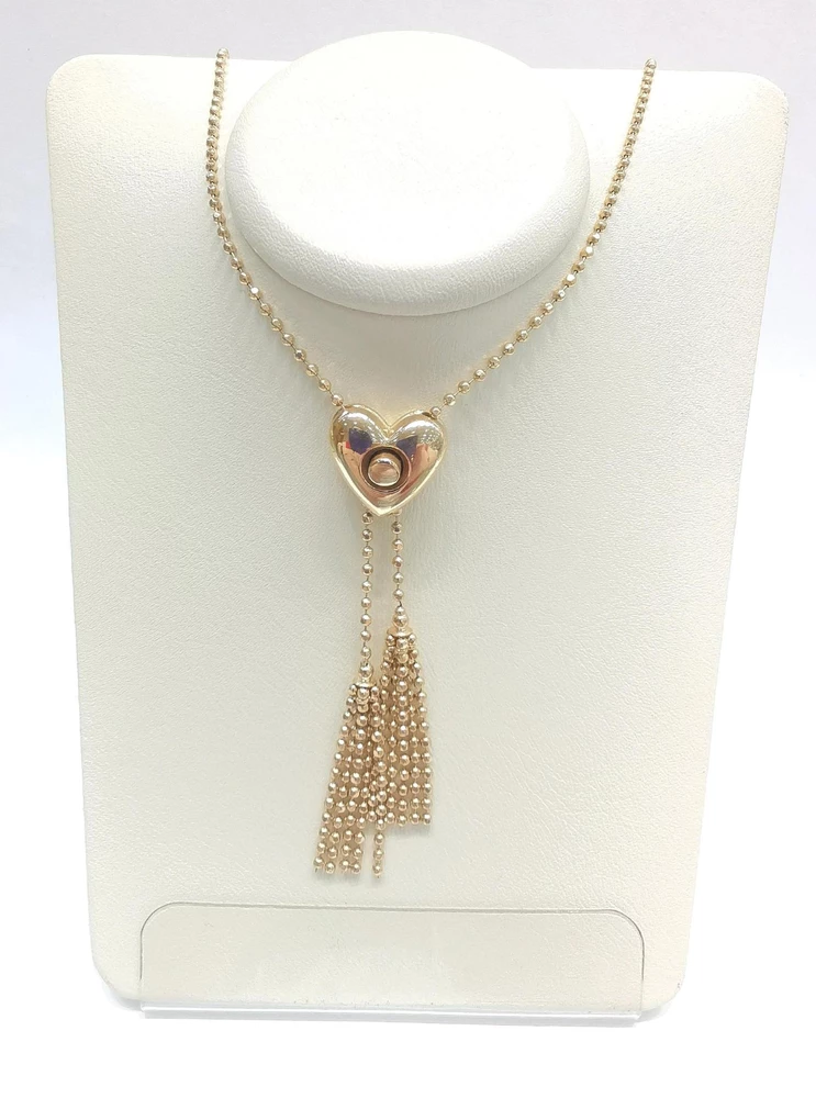 Колье из красного золота 585 пробы