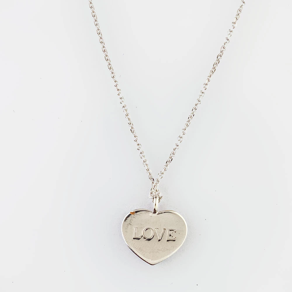 Колье с бриллиантом из белого золота 585 пробы