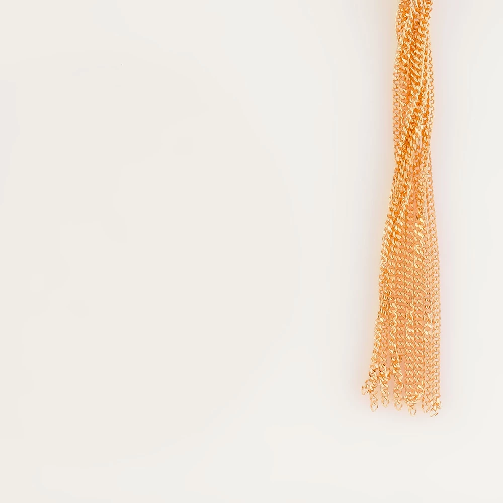 Колье из красного золота 585 пробы