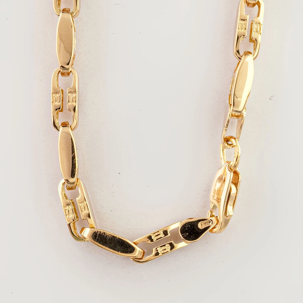 Колье из желтого золота 585 пробы