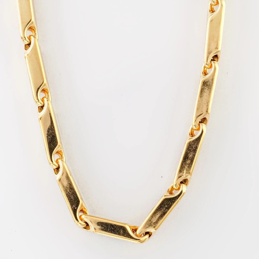 Колье из желтого золота 585 пробы