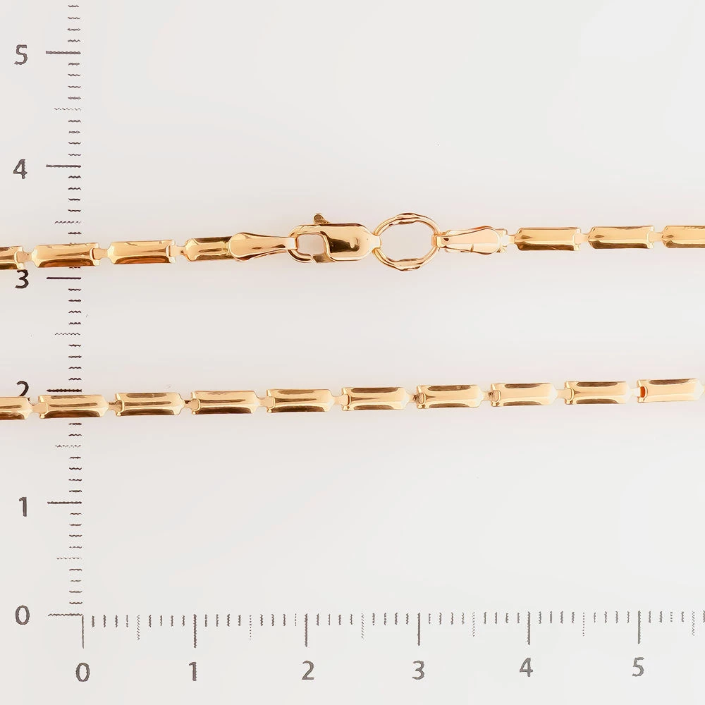 Колье из красного золота 585 пробы