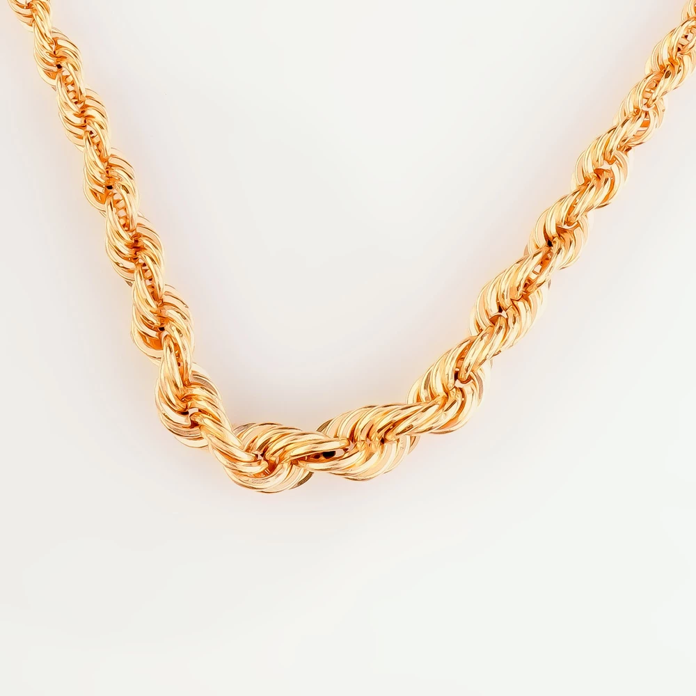 Колье из красного золота 585 пробы