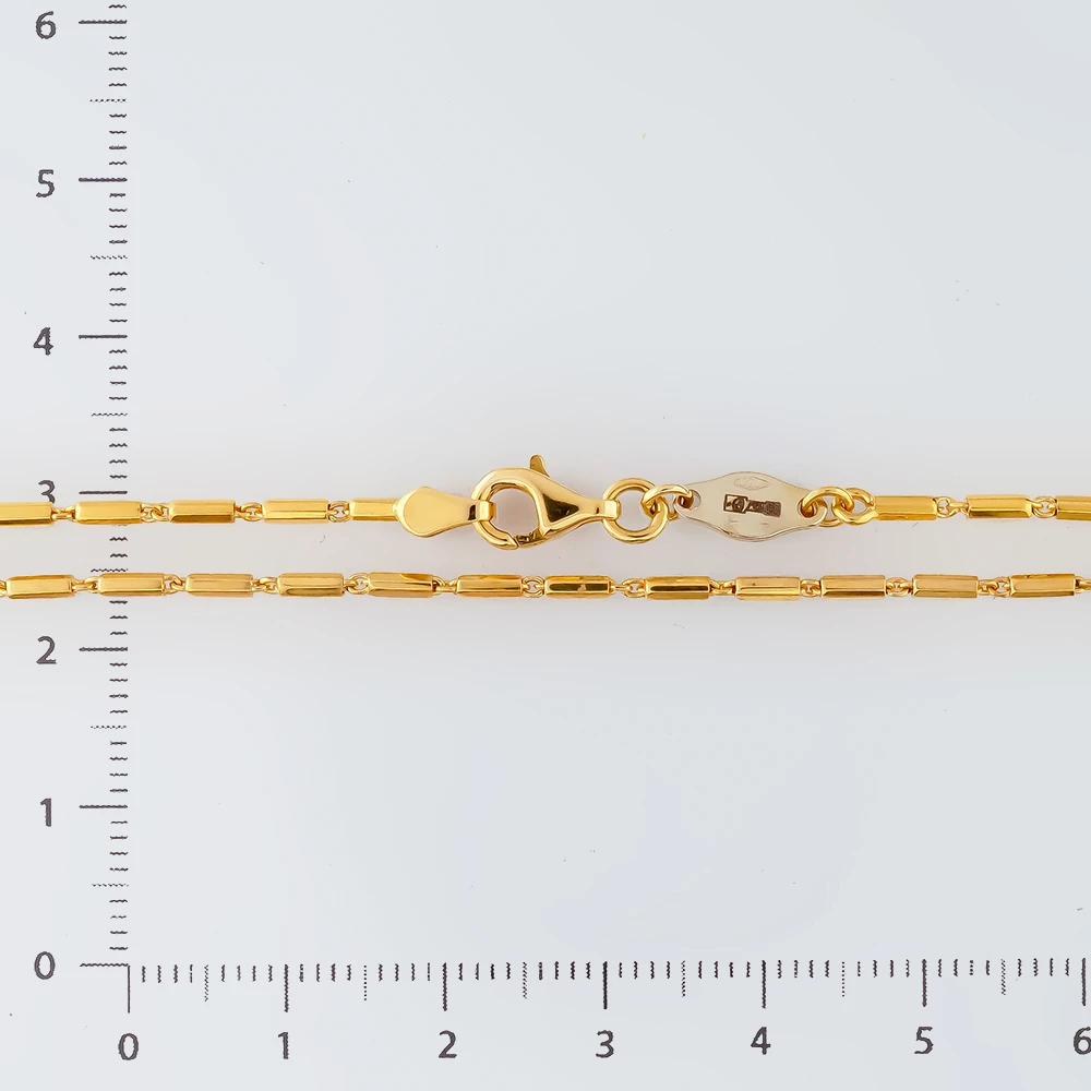 Колье из красного золота 750 пробы