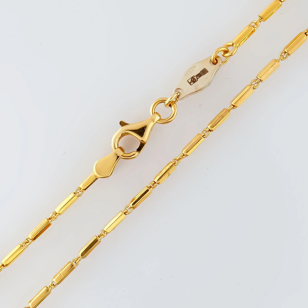 Колье из красного золота 750 пробы