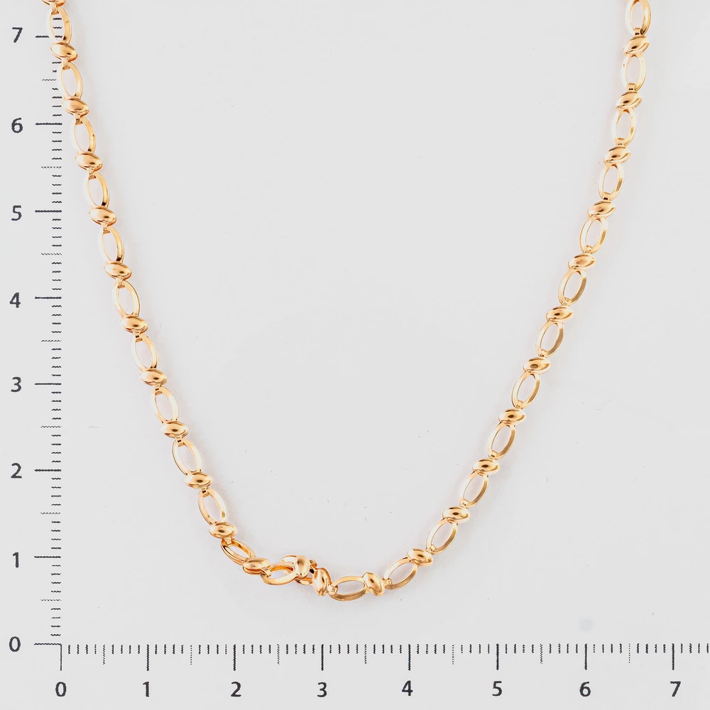 Колье из красного золота 585 пробы