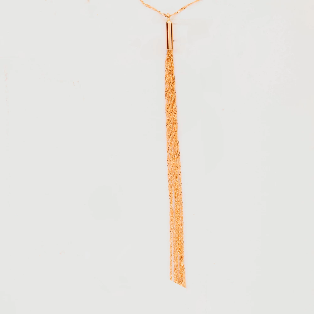 Колье из красного золота 585 пробы