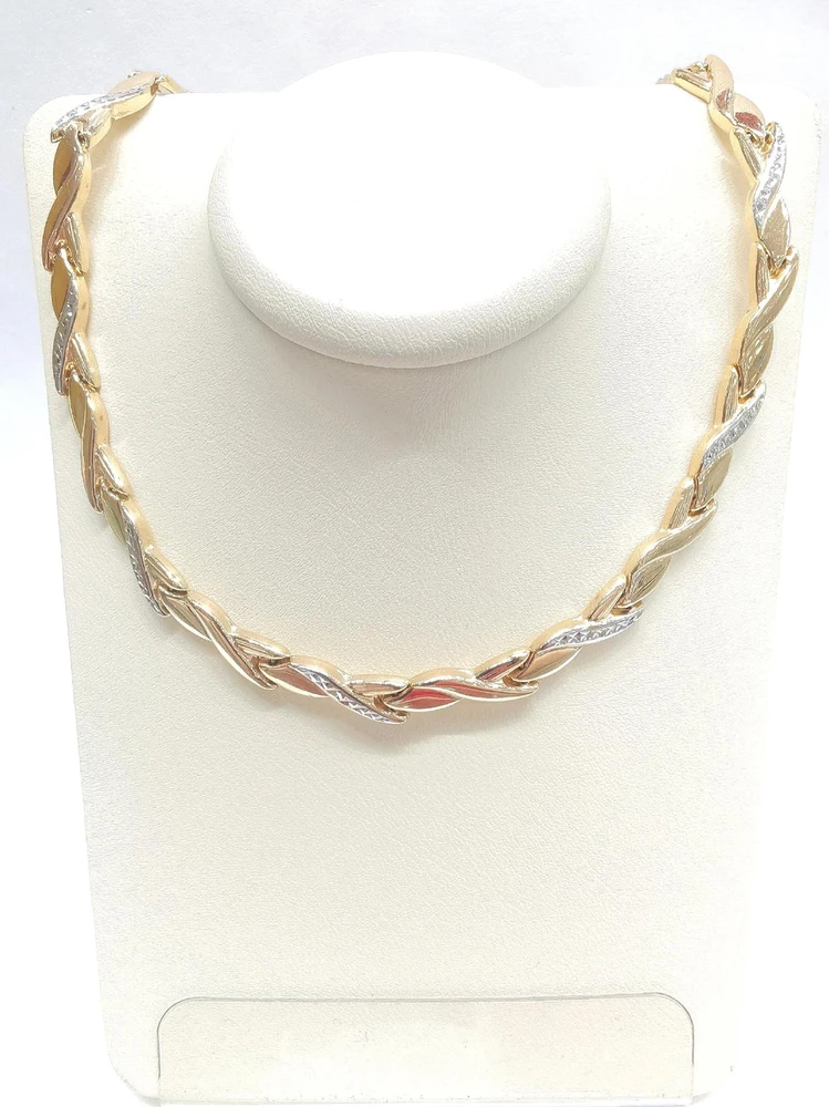 Колье из красного золота 585 пробы