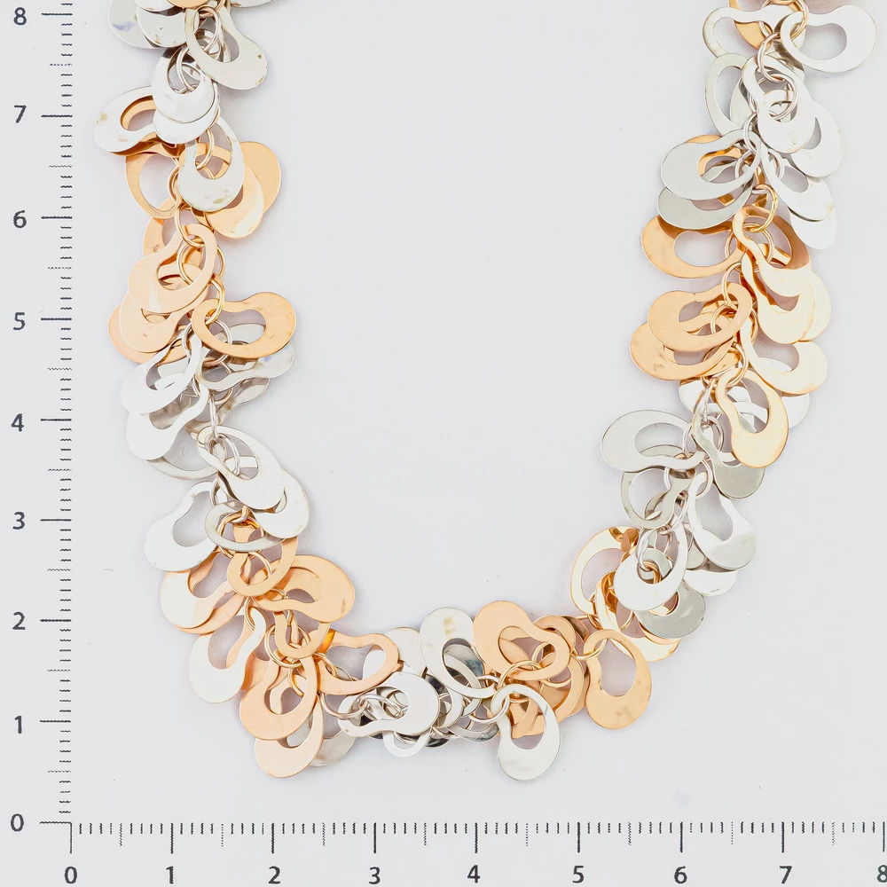 Колье из красного золота 585 пробы