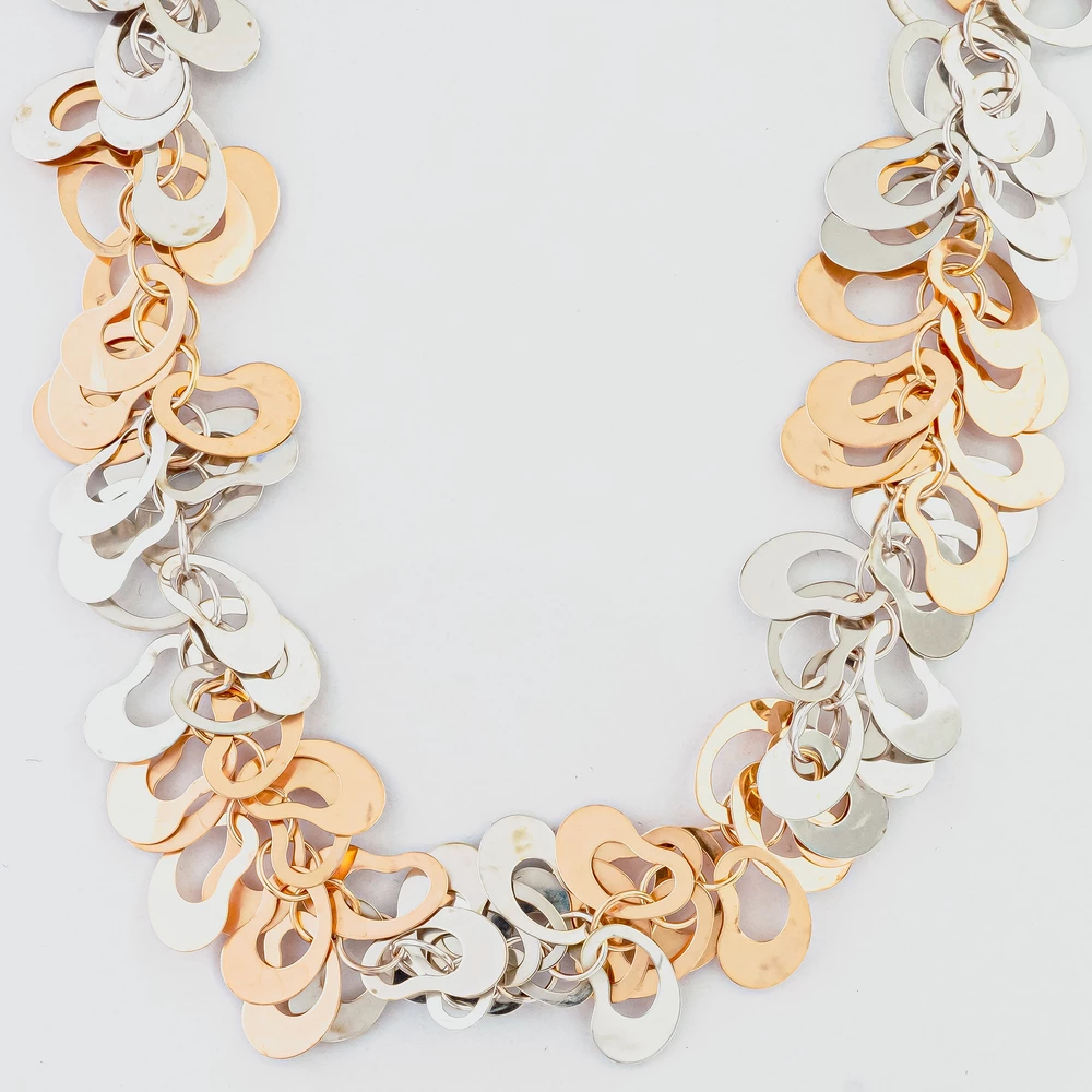 Колье из красного золота 585 пробы