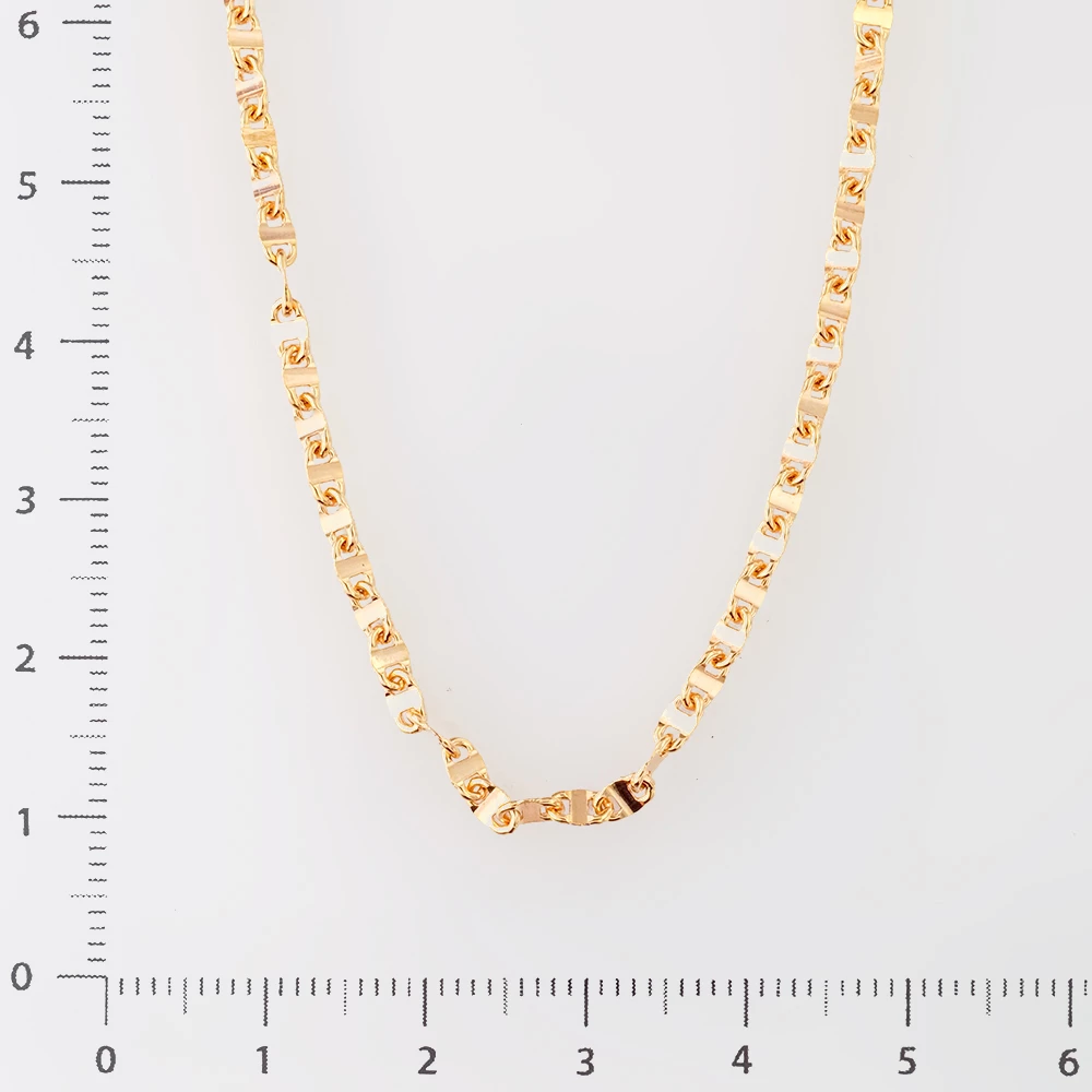 Колье из красного золота 585 пробы