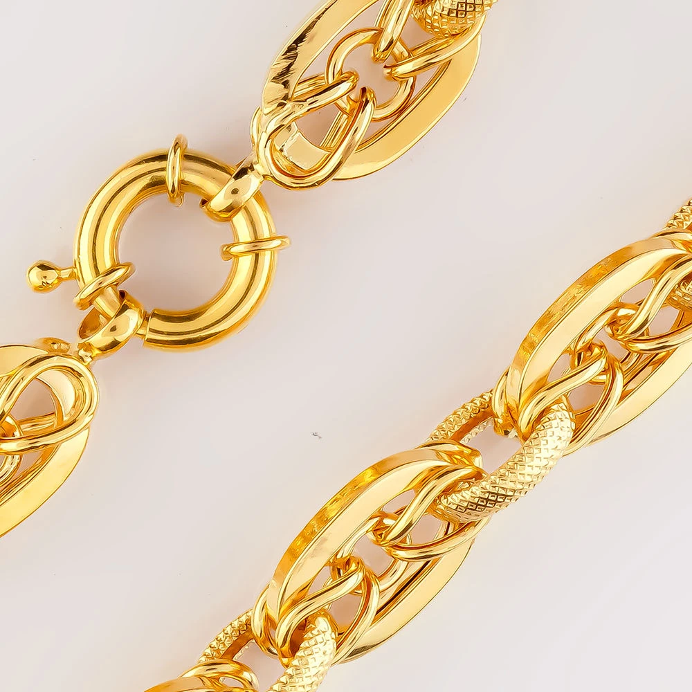 Колье из желтого золота 750 пробы