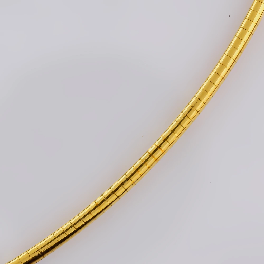 Колье из желтого золота 750 пробы