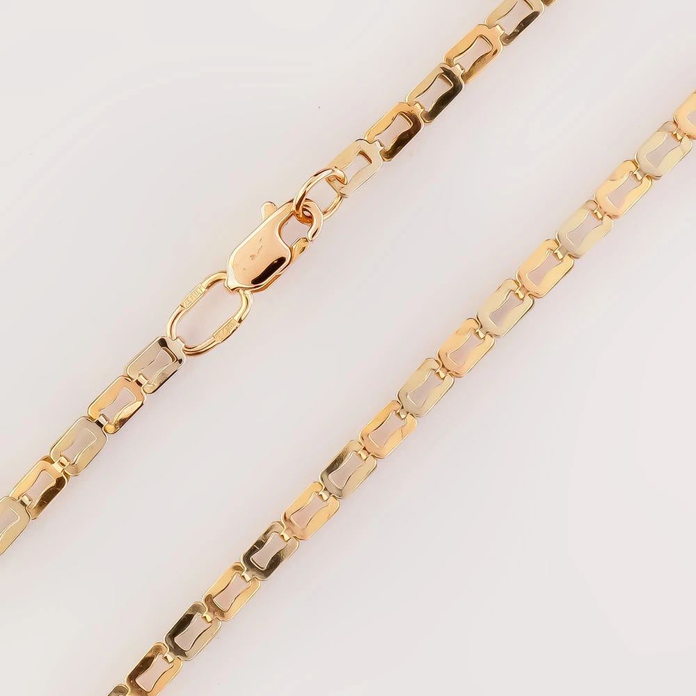 Колье из красного золота 585 пробы