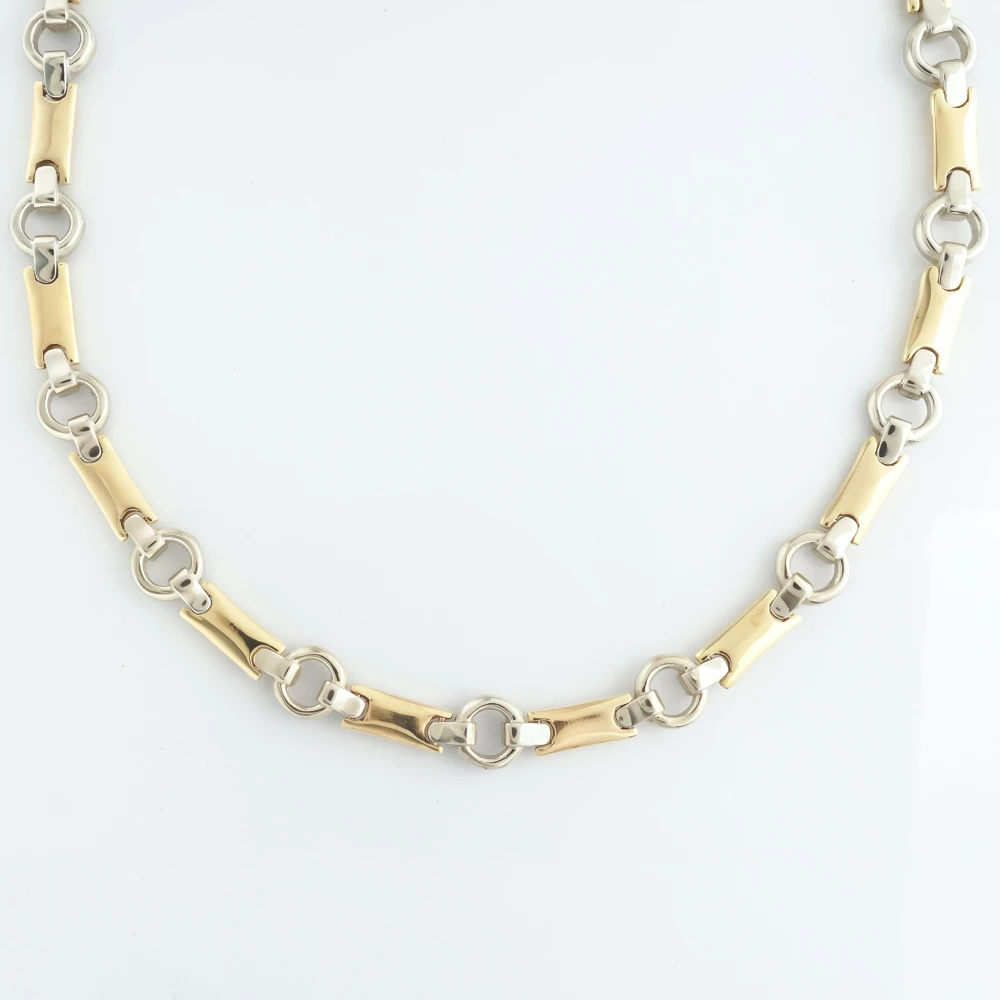 Колье из желтого золота 585 пробы