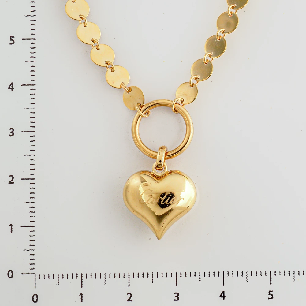 Колье из желтого золота 585 пробы