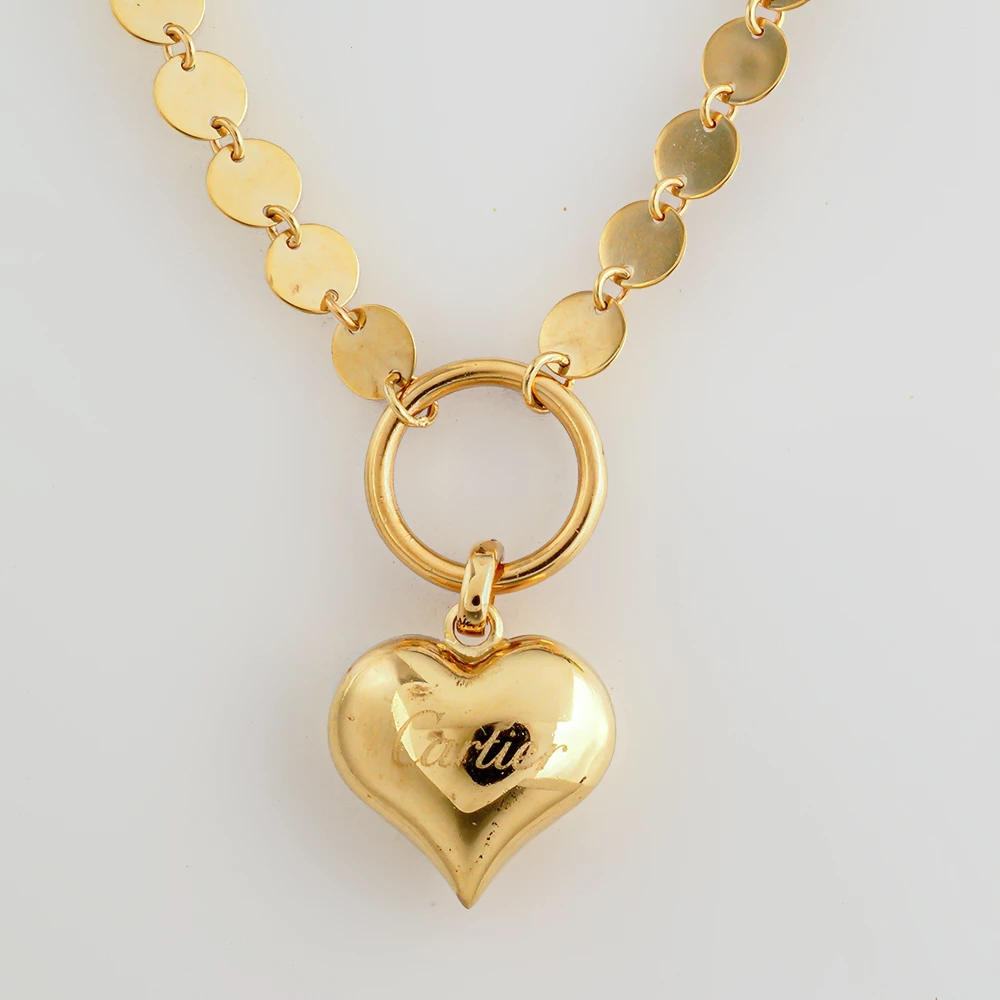 Колье из желтого золота 585 пробы