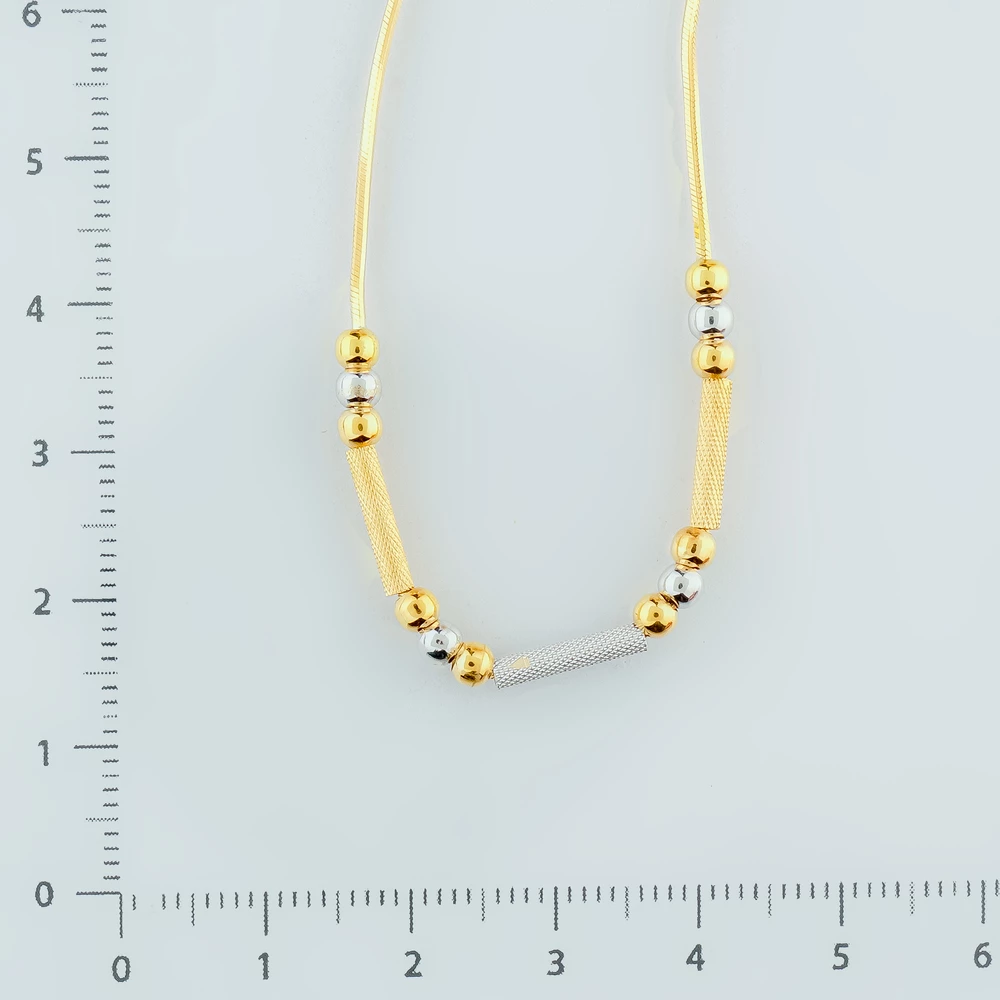 Колье из красного золота 750 пробы