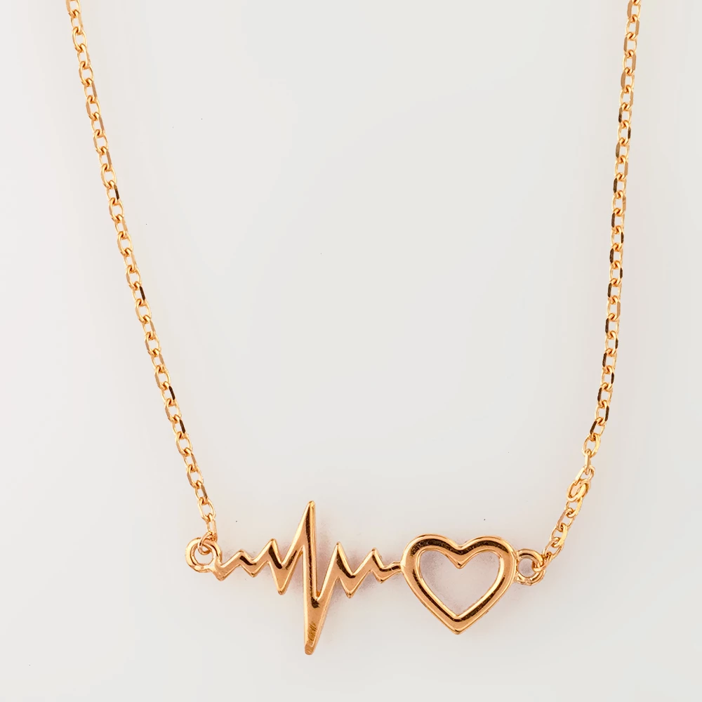 Колье из красного золота 585 пробы