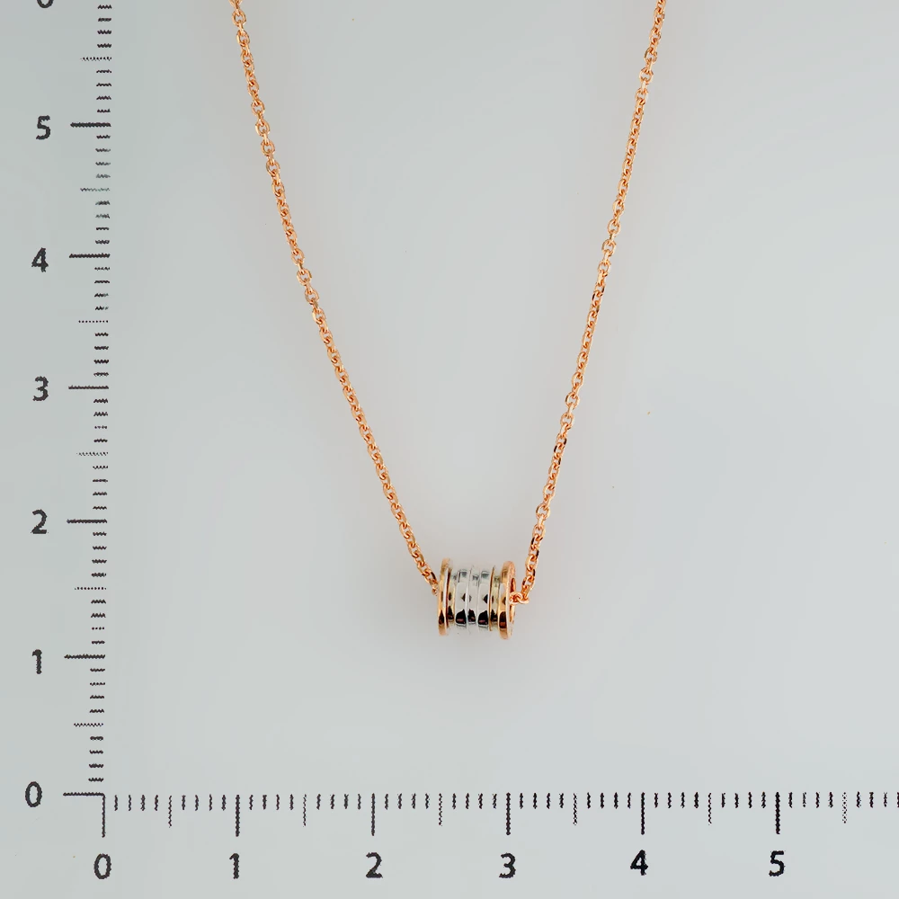 Колье из красного золота 585 пробы