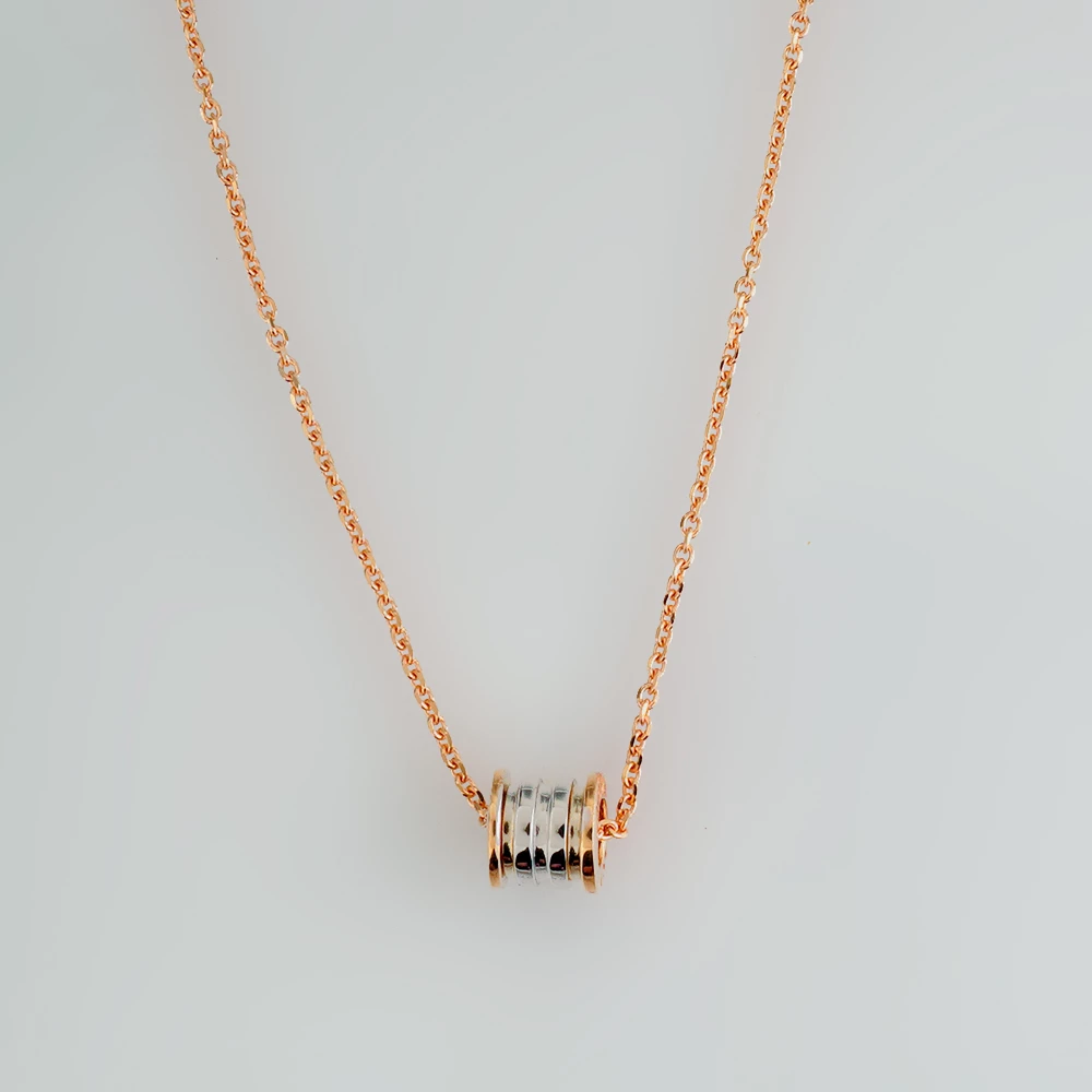 Колье из красного золота 585 пробы