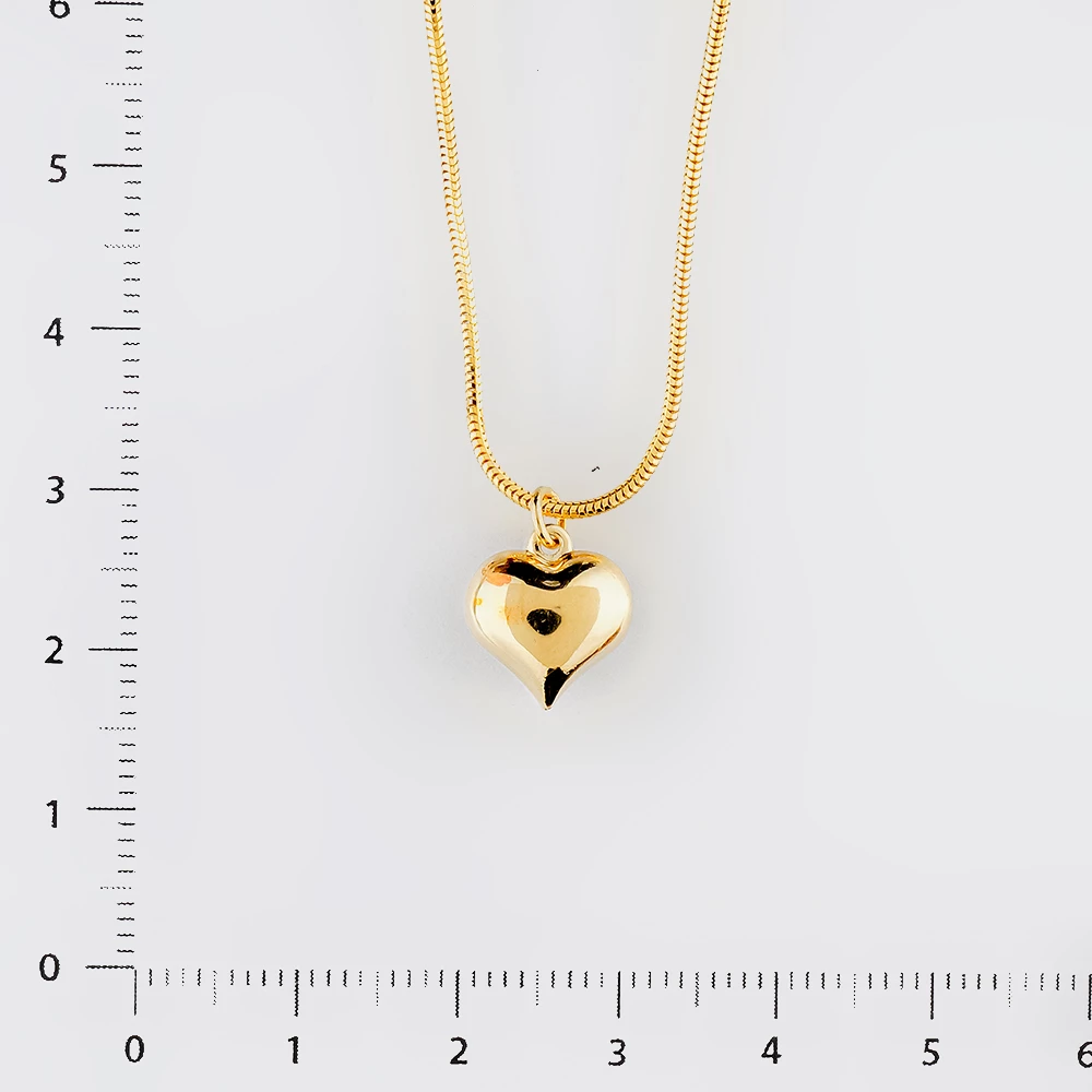 Колье из желтого золота 585 пробы