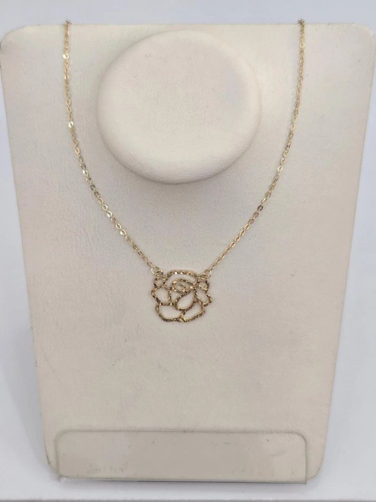 Колье из желтого золота 750 пробы