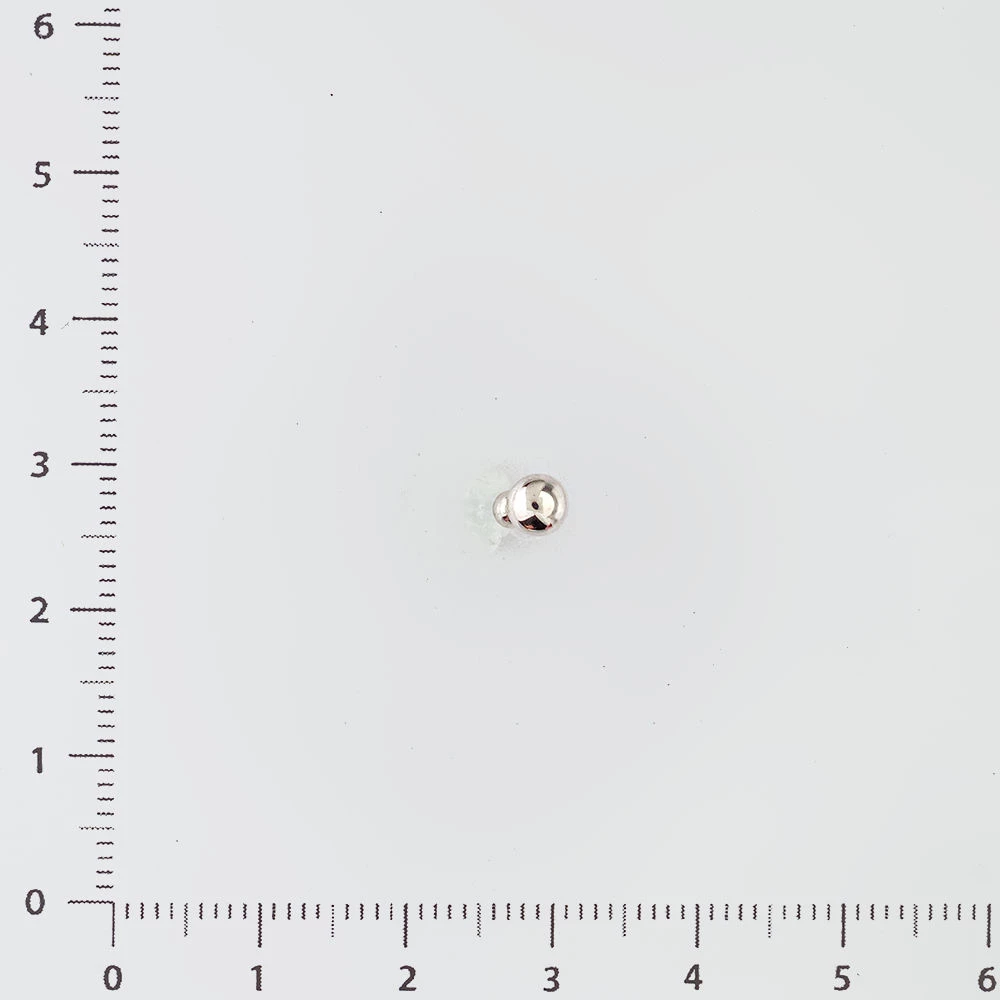 Пирсинг с бриллиантом из белого золота 585 пробы