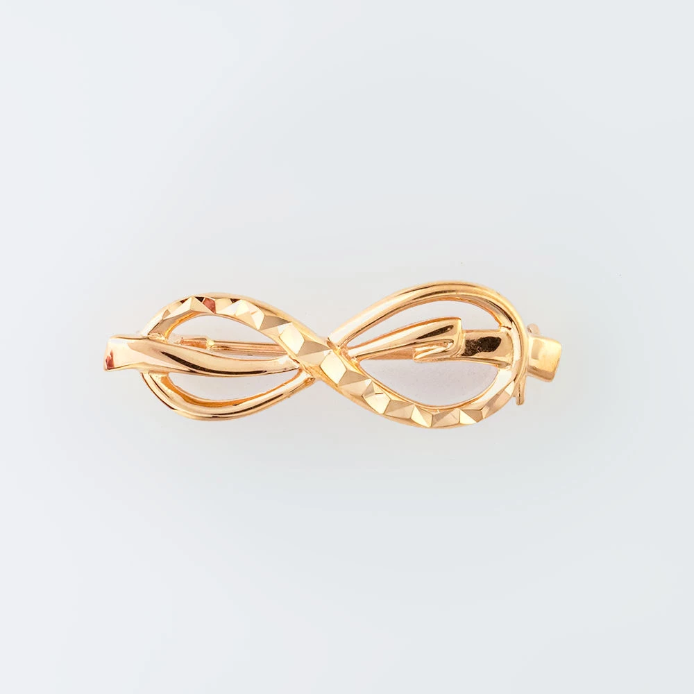 Брошь из красного золота 585 пробы