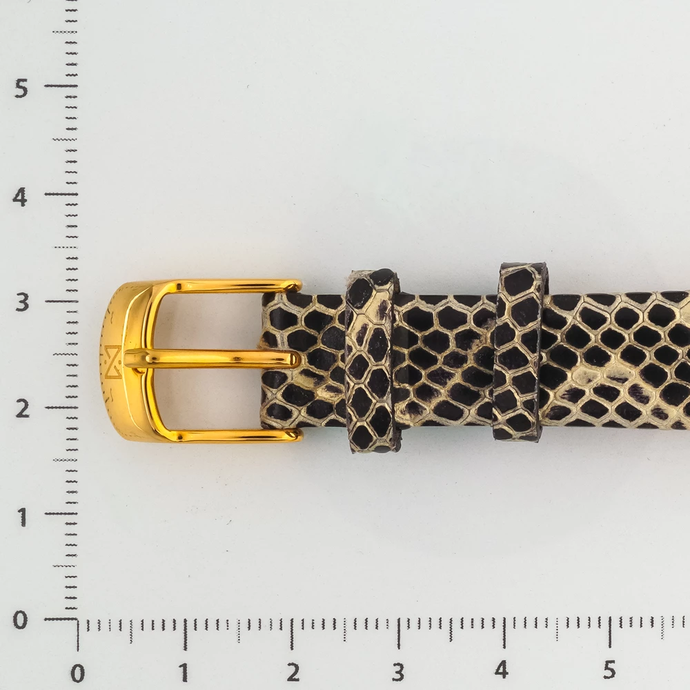 Часы с браслетом с часовой механизмом из желтого золота 585 пробы