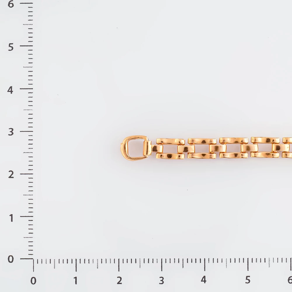 Браслет для часов из красного золота 583 пробы