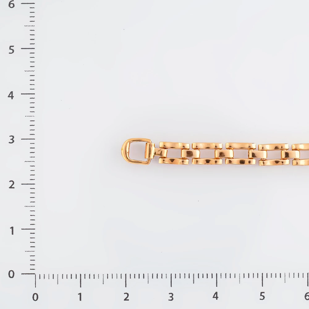 Браслет для часов из красного золота 583 пробы