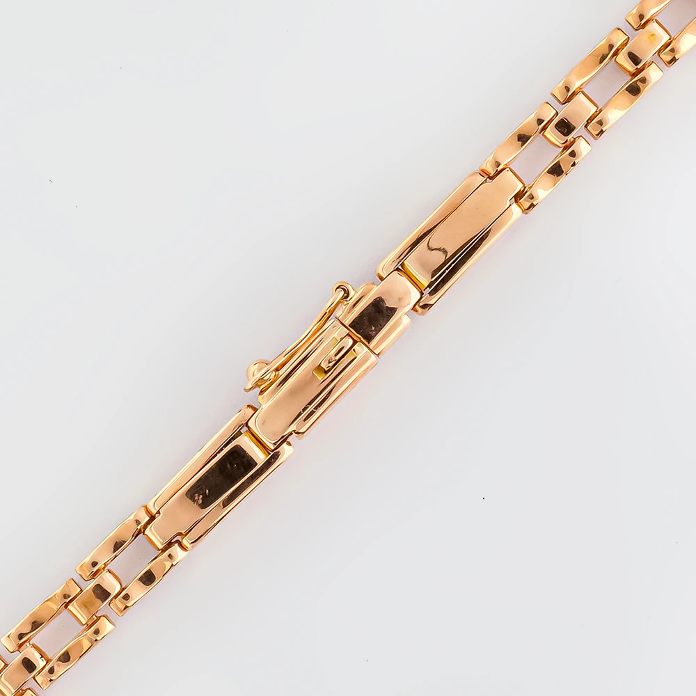 Браслет для часов из красного золота 583 пробы