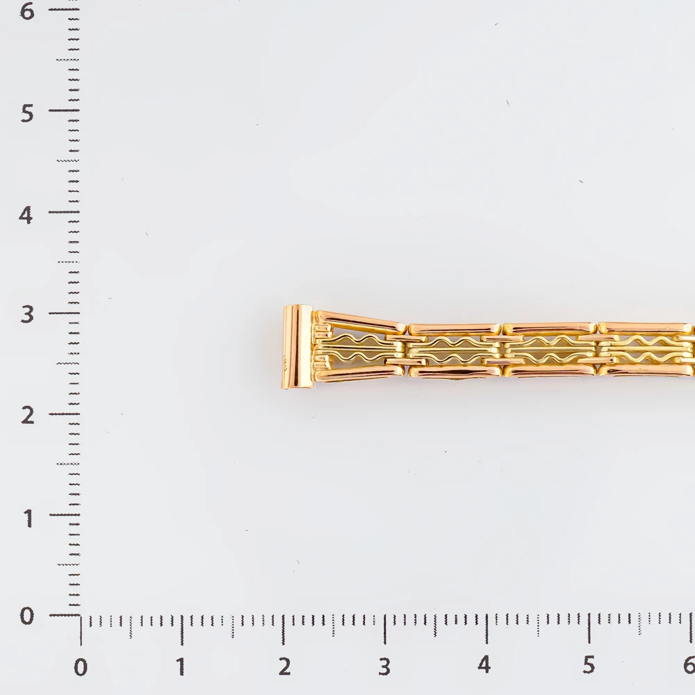 Браслет для часов из красного золота 583 пробы