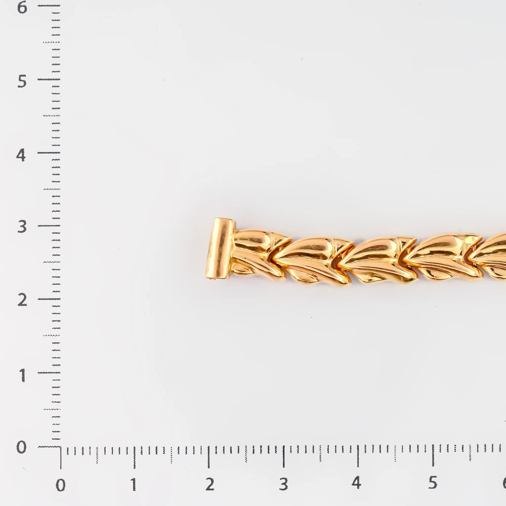 Браслет для часов из красного золота 585 пробы