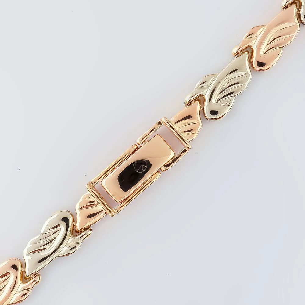 Браслет для часов из красного золота 585 пробы