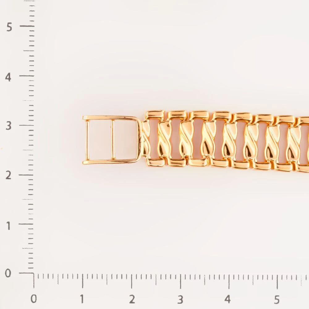 Браслет для часов из красного золота 585 пробы