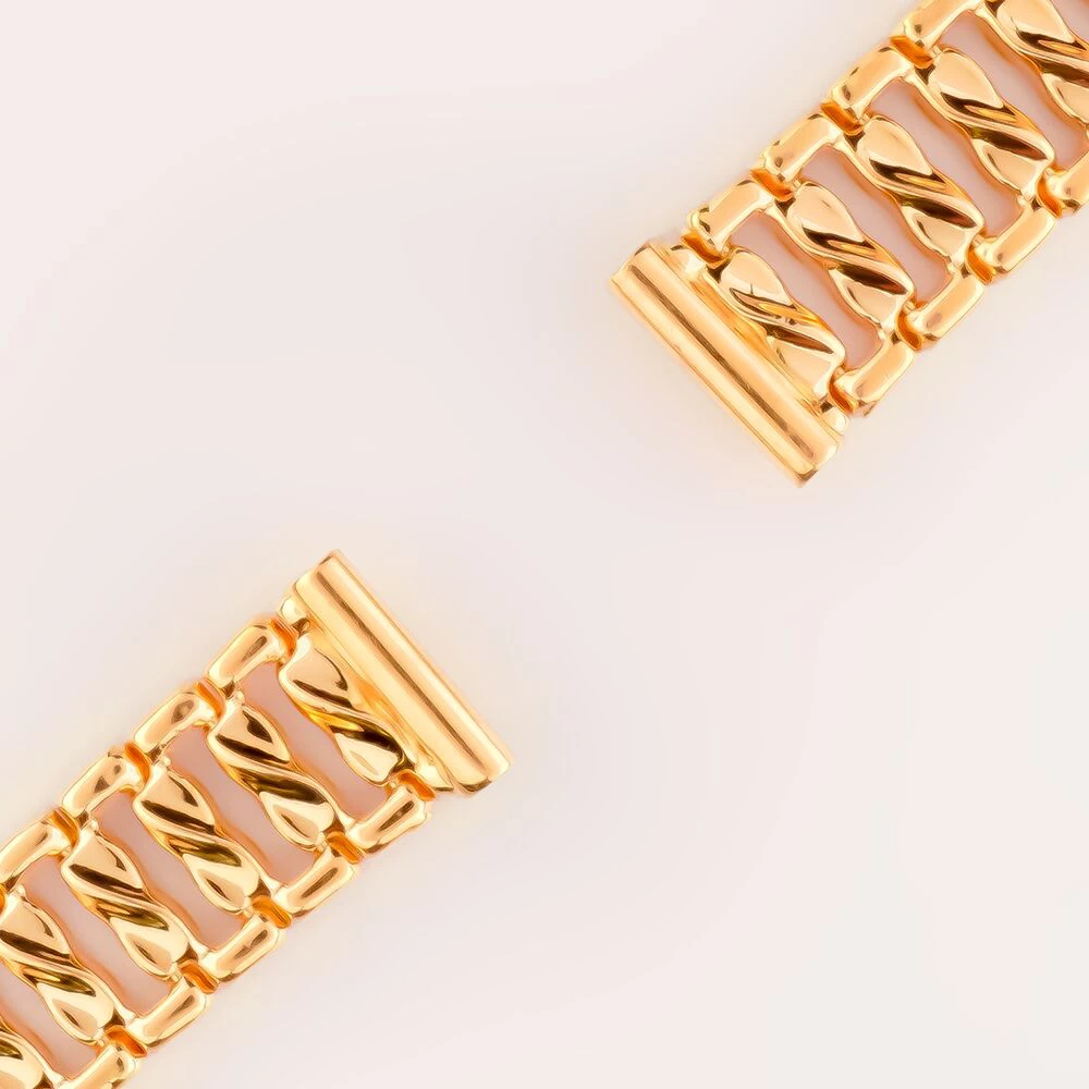 Браслет для часов из красного золота 585 пробы