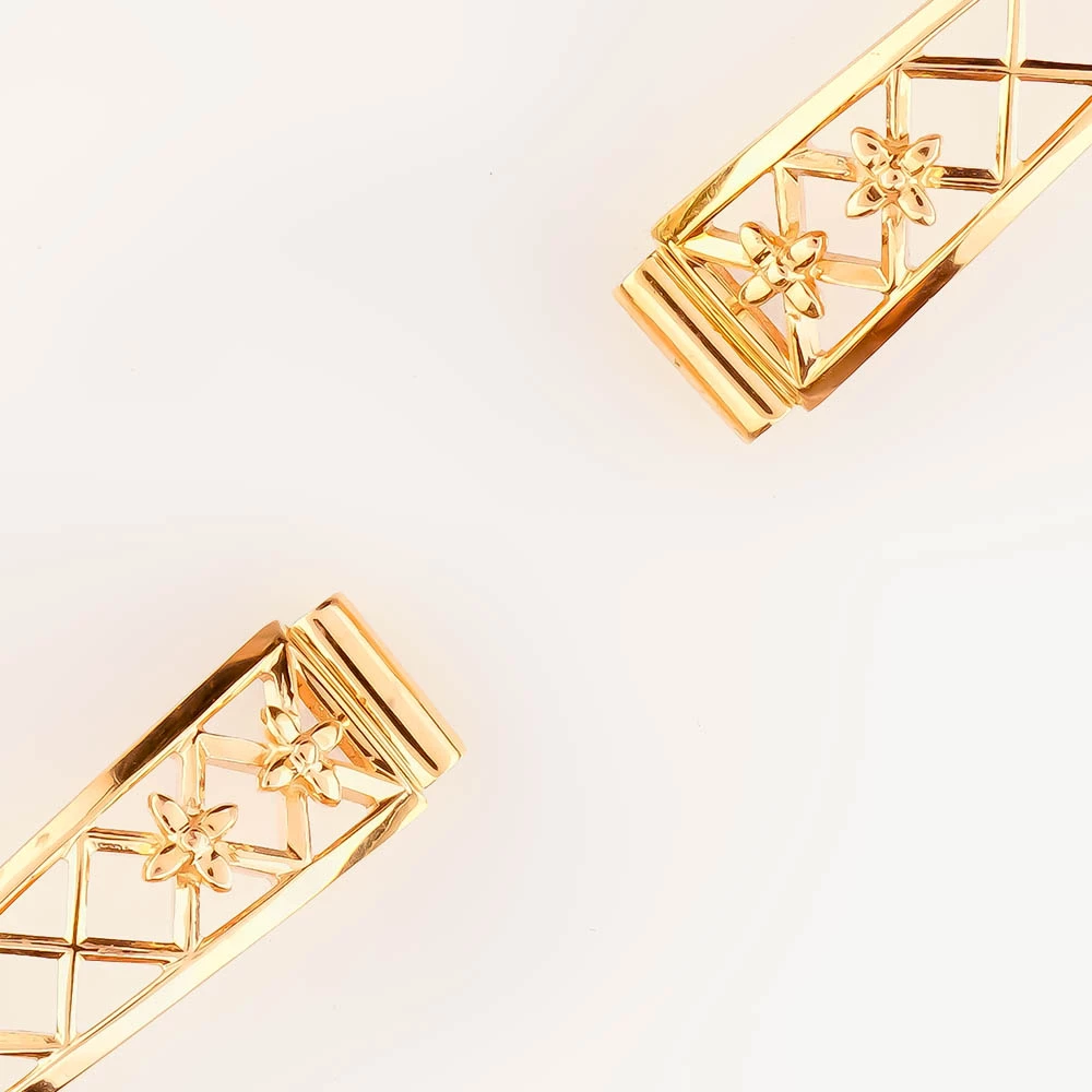 Браслет для часов из красного золота 583 пробы