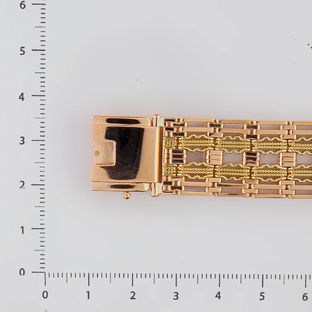 Браслет для часов из красного золота 585 пробы