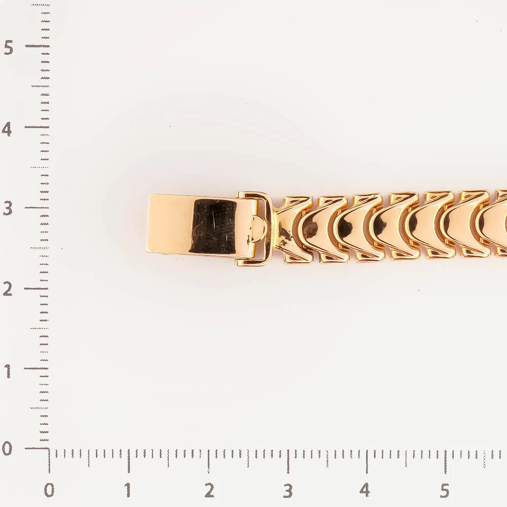 Браслет для часов из красного золота 585 пробы