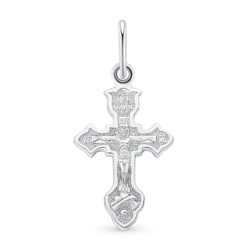 Крестик из серебра 925 пробы 1